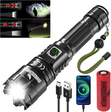  LED flashlight rechargeable
